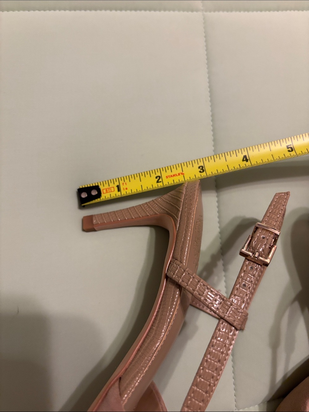 Vince Camuto Taupe Pointed Slingback Pumps - Picture 6 of 6